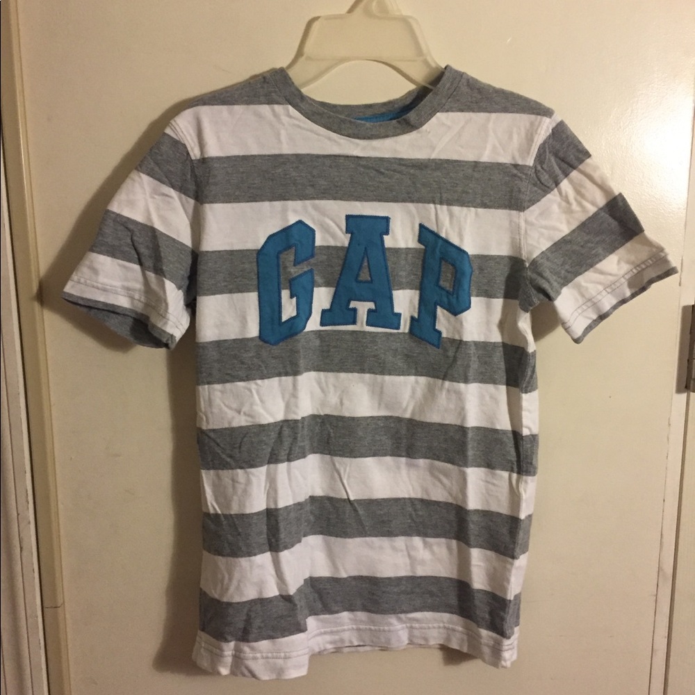 Gap Kids Striped Short Sleeve Shirt Boys Size 10
